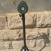 Сирена ручная механическая на треноге С-120 FX-200 112 db 1 км 1000 м ручной ревун