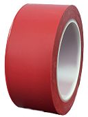 Лента для разметки и маркировки пола ПВХ красная 50мм*33м